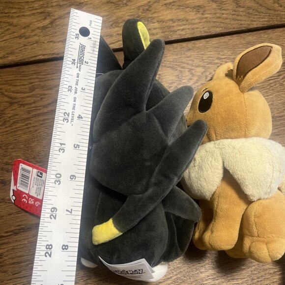 Pokemon Plush Emolca New Eevee NWOT Stuffed Animal Plush Toy Doll 9” - Picture 6 of 8